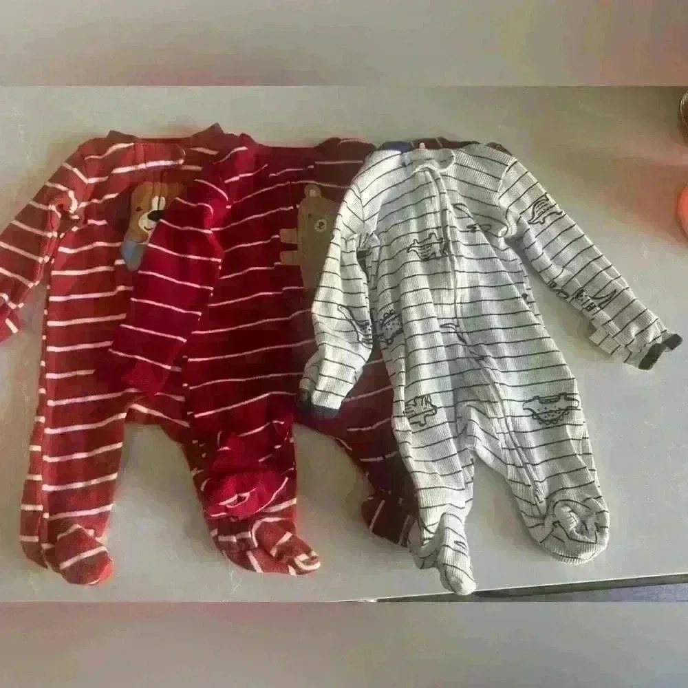 Sleep and play onesies.